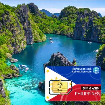 Sim Du Lịch Philippines 15 Ngày Tốc Độ Cao 4G